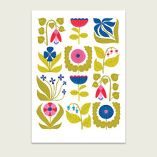 A4 Frank Floral Digital Art Print
