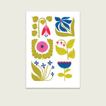 A5 Frank Floral Digital Art Print