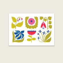 A5 Frank Floral Landscape Digital Art Print