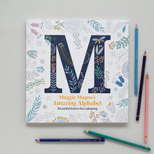 Maggie Magoo's Amazing Alphabet colouring book
