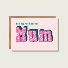 Wonderful Mum Mother's Day Card