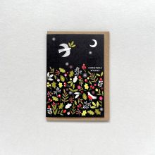 Christmas Dove greetings card