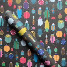 Bugs & beetles gift wrap