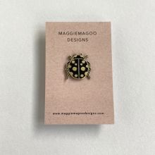 Ladybird enamel pin badge