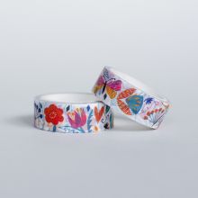 Bright flowers washi tape