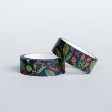 Christmas ditsy foliage washi tape