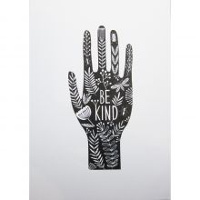 Be Kind A5 risograph print