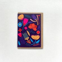 Midnight Blooms Card