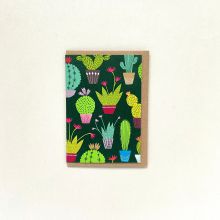 Cactus greetings card