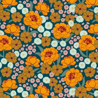 Peony pattern pattern